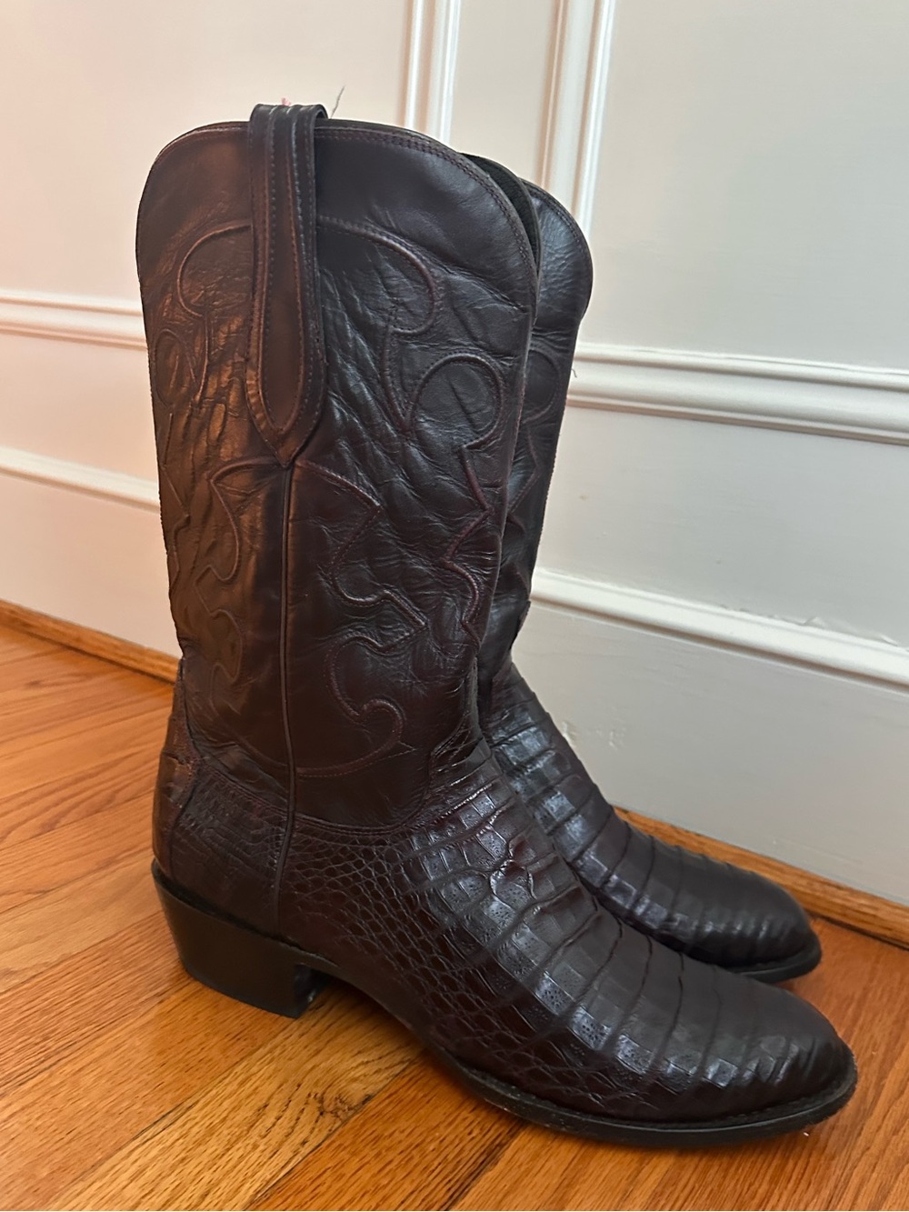 Lucchese Charles Crocodile Boots
